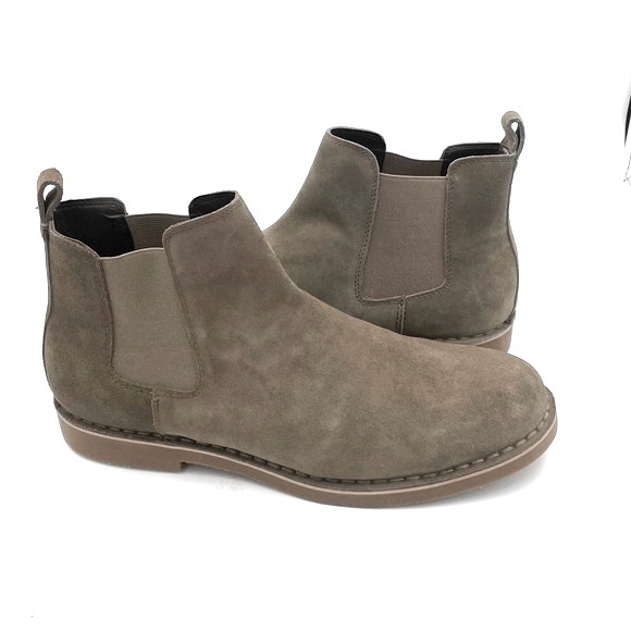 MEN Suede Tan Chelsea Boot - Picture 4 of 10